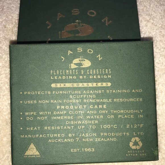 Vintage JASON Cat Coaster Set – Made in Australia (Set of 6) - Picture 12 of 12